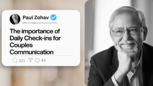 Paul Zohav on the benefits of couple's daily check-ins