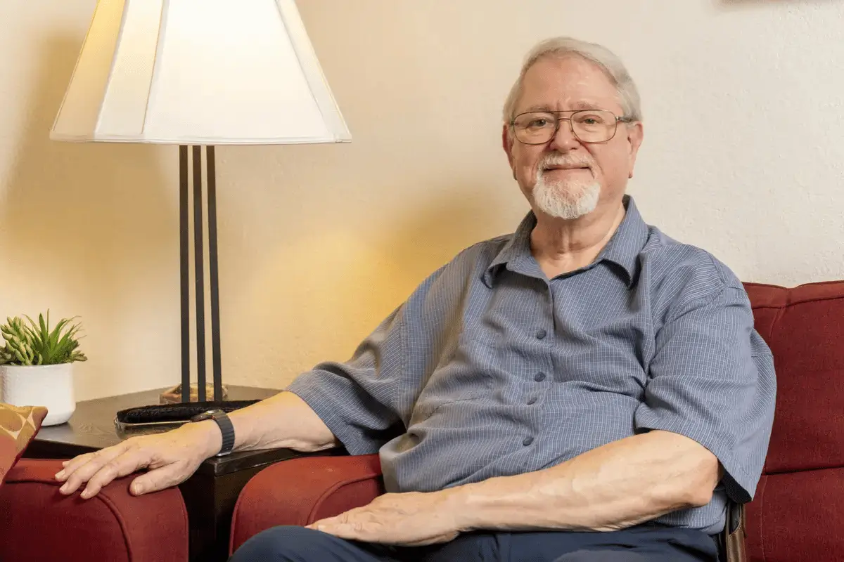 Paul Zohav in counseling office - warm, welcoming environment for marriage and relationship coaching sessions